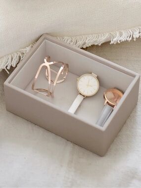 Stackers Taupe Jewelry Valet Tray